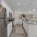 Stainless steel appliances inside apartment kitchen